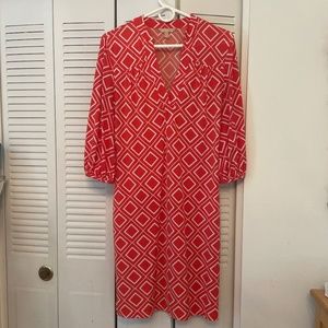 Banana Republic Geometric Print Shift Dress